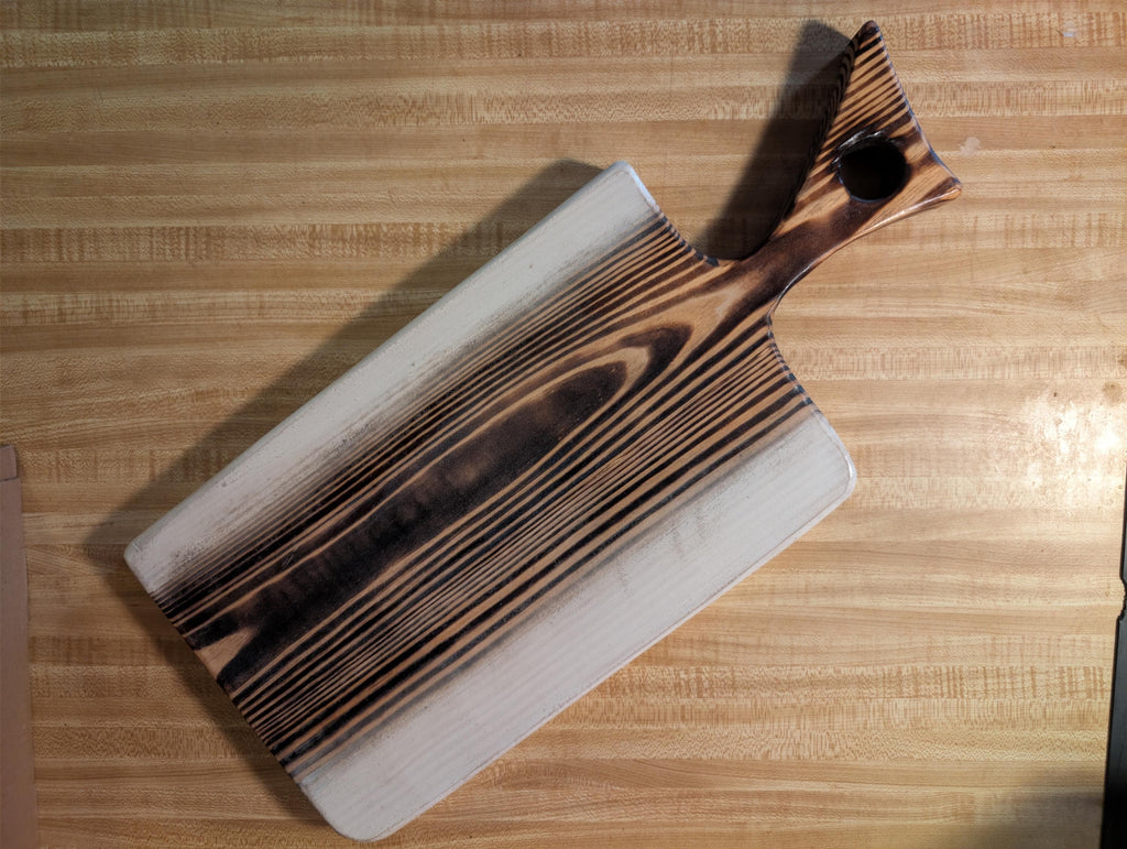 Hefty Hand Crafted Farmhouse style Serving board.
