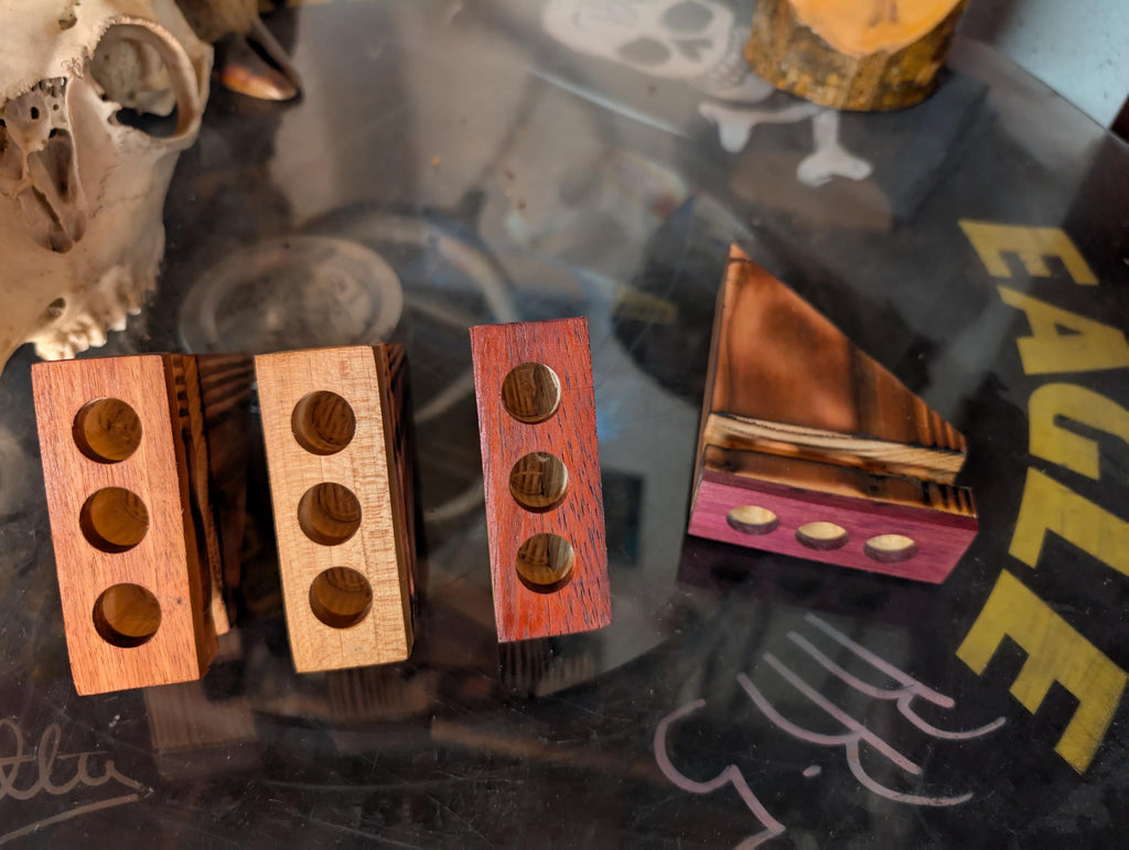 Hand Crafted cell phone holder and speaker amplifier