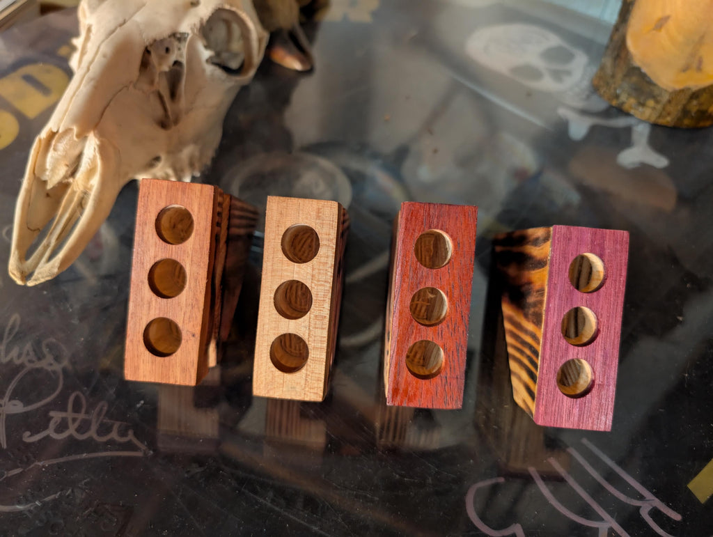 Hand Crafted cell phone holder and speaker amplifier