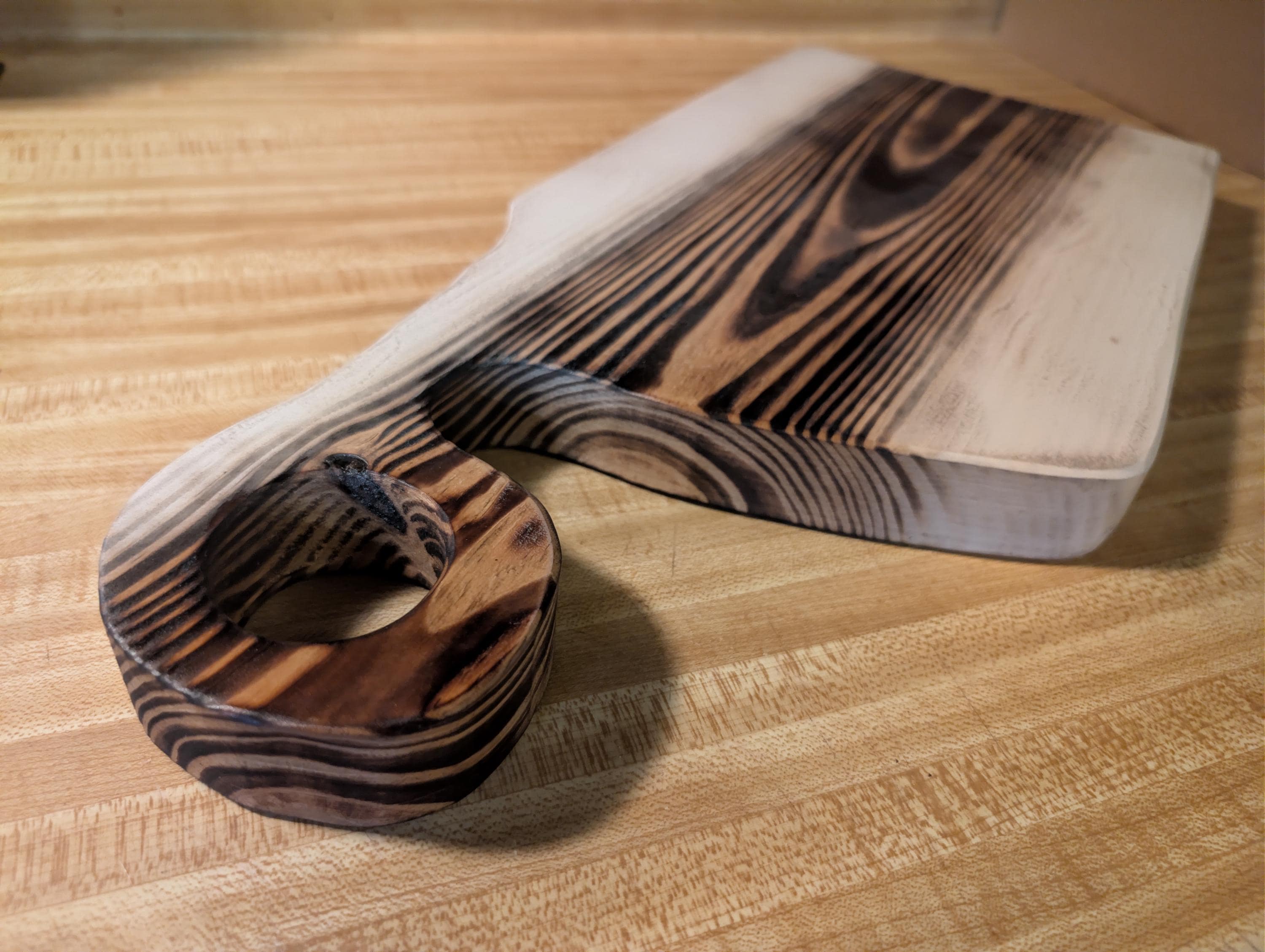 Hefty Hand Crafted Farmhouse style Serving board.